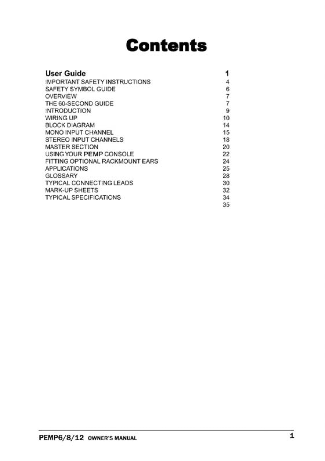 PYLE Audio PEMP-12 manual 