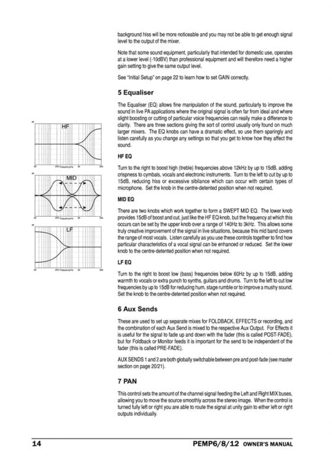 PYLE Audio PEMP-12 manual 