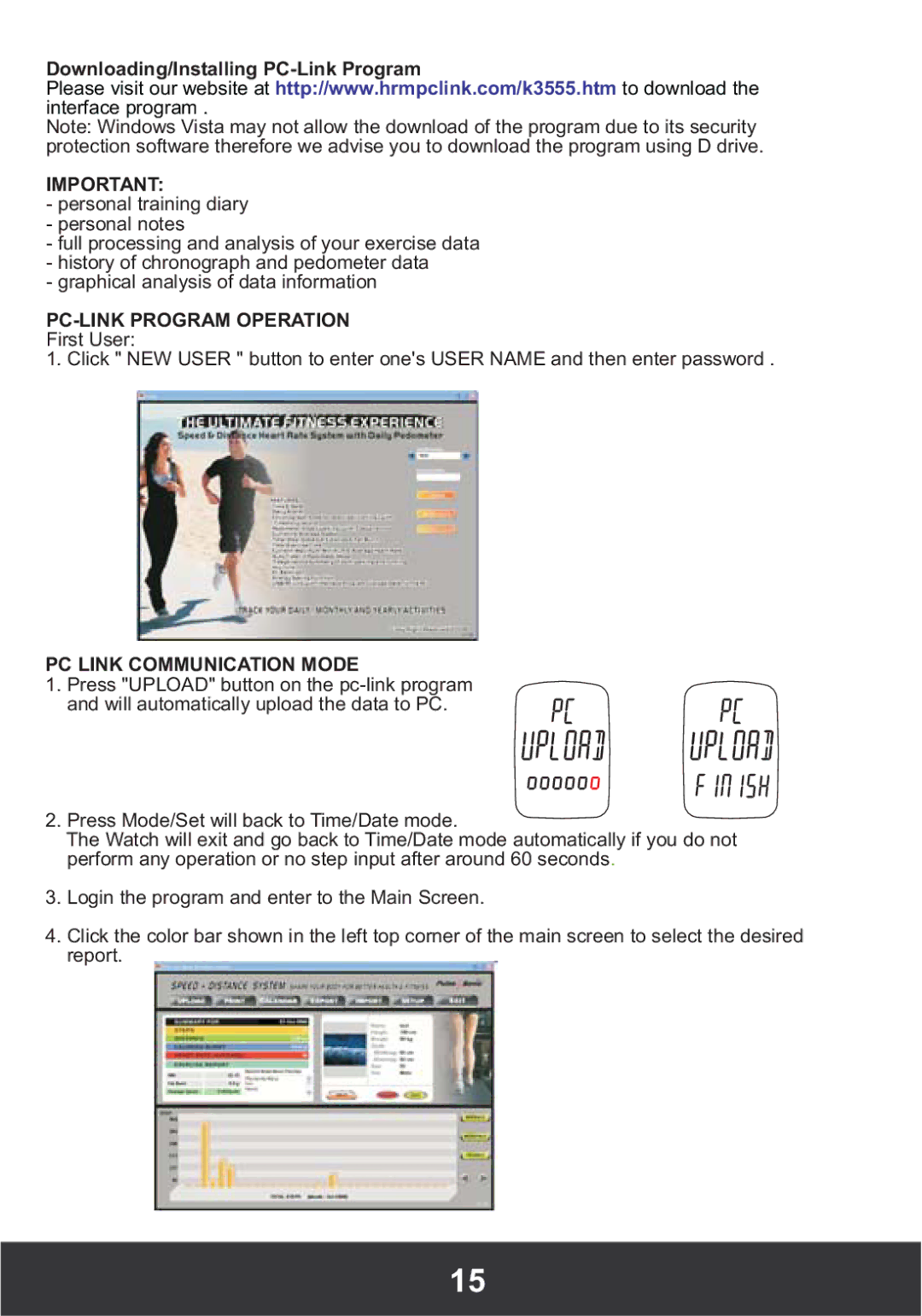 PYLE Audio PHRM26 manual Downloading/Installing PC-Link Program, PC-LINK Program Operation, PC Link Communication Mode 