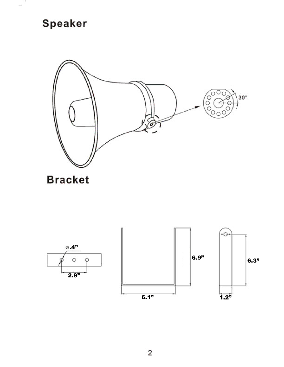 PYLE Audio PHSP131T, PHSP121T, PHSP101T owner manual 96.3 11.2 