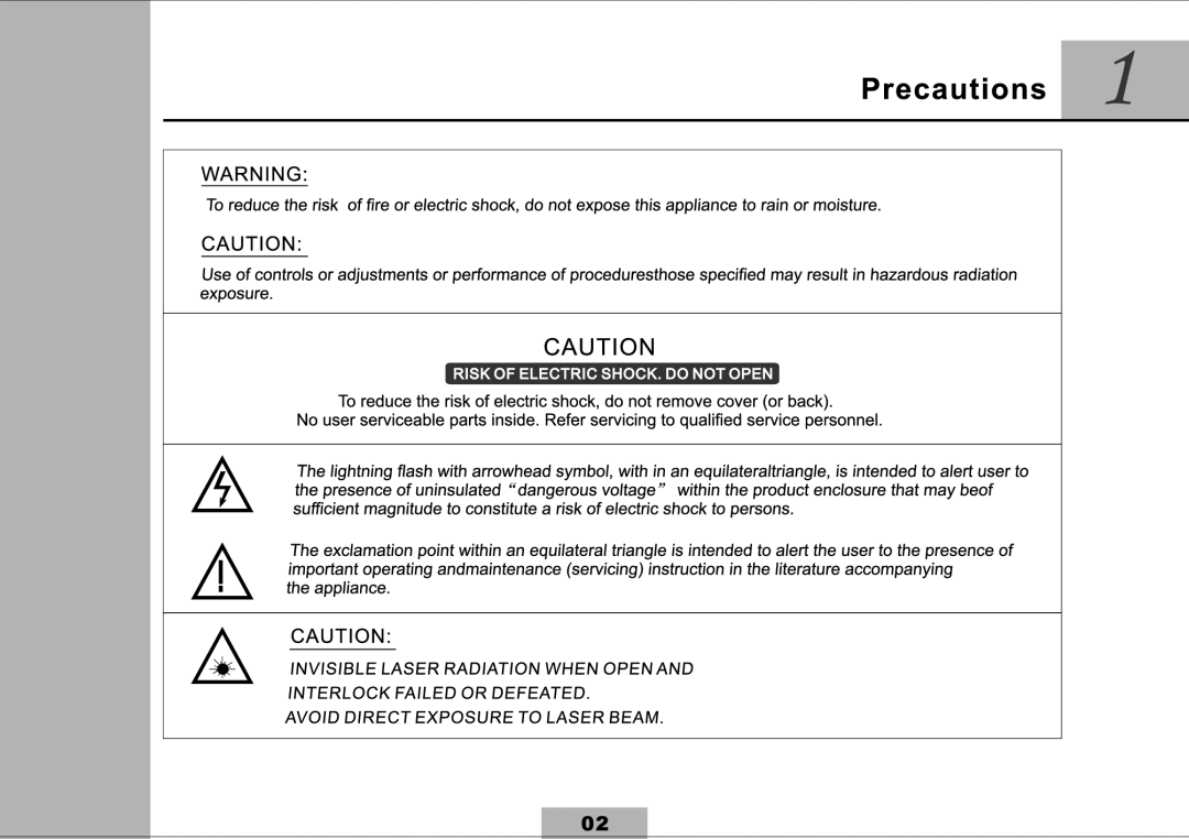 PYLE Audio PL7DHRB, PL7DHRT, PL7DHRG manual 