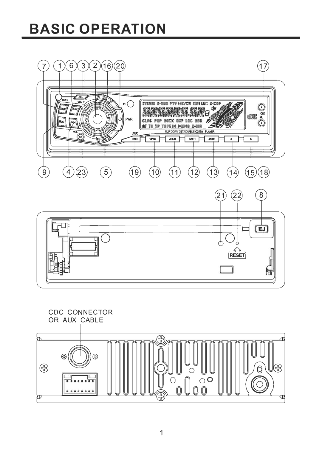 PYLE Audio PLCD55 manual 