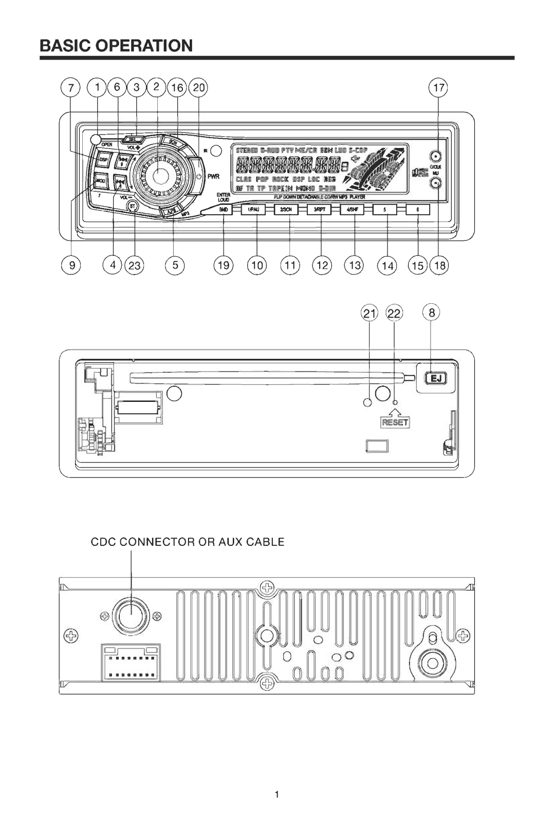 PYLE Audio PLCD56MP manual 