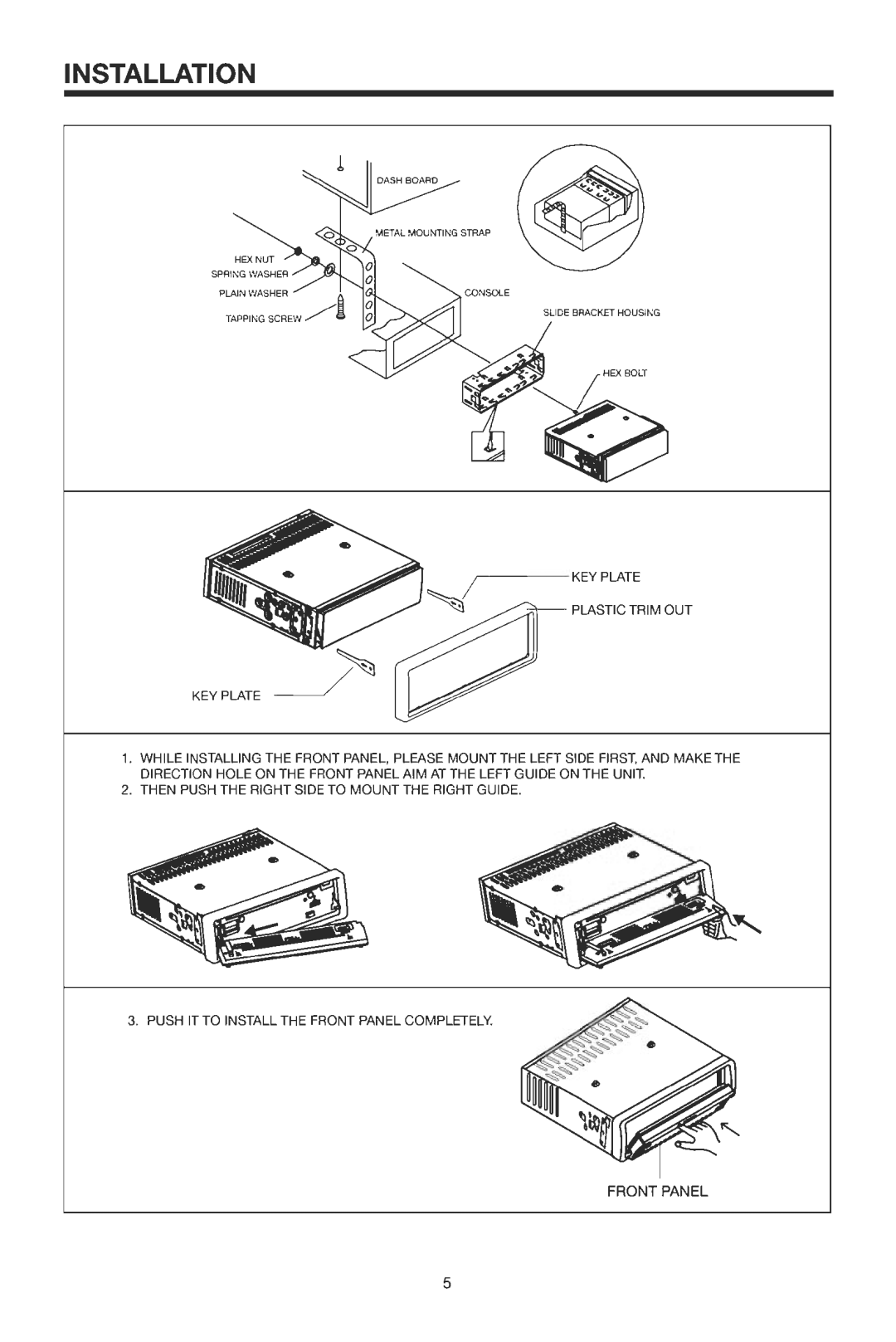 PYLE Audio PLCD56MP manual 