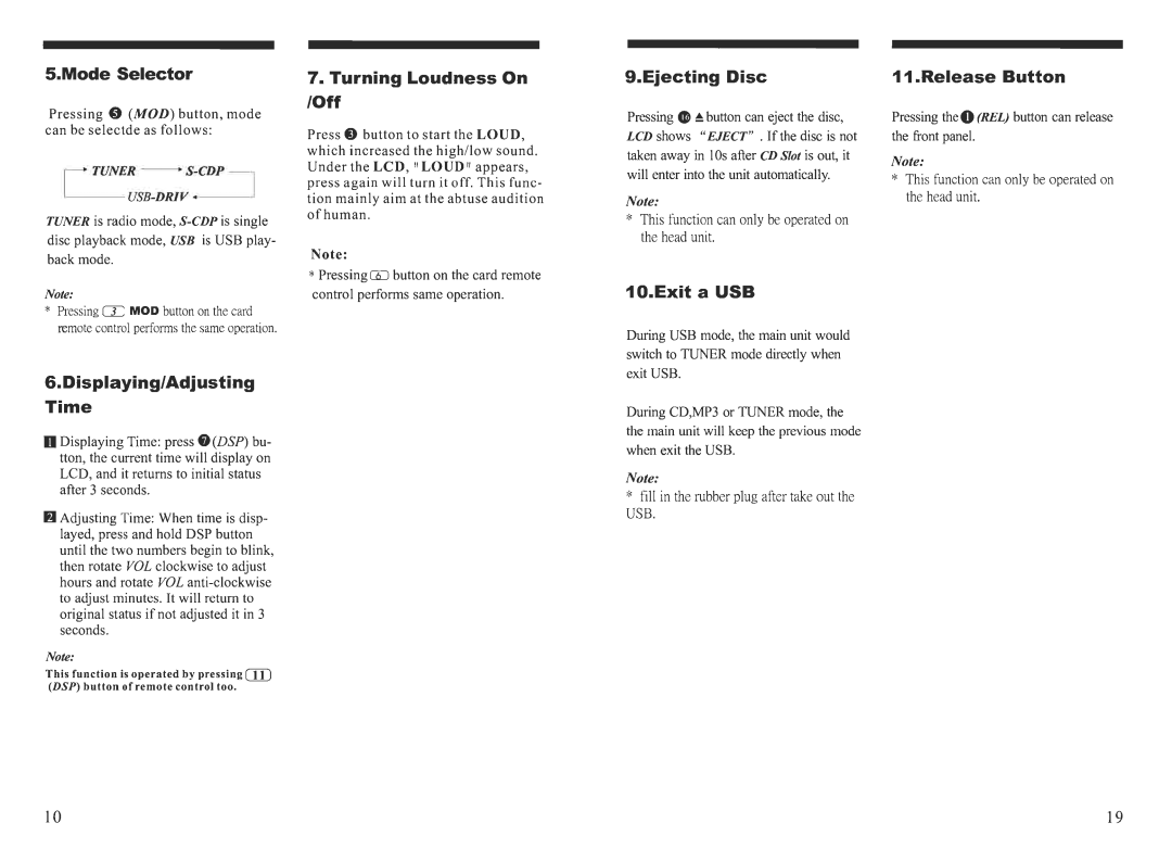 PYLE Audio PLCD75USMP manual 