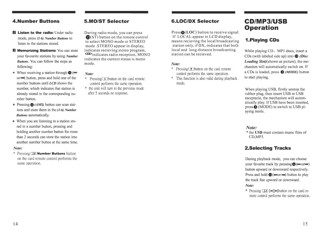 PYLE Audio PLCD75USMP manual 