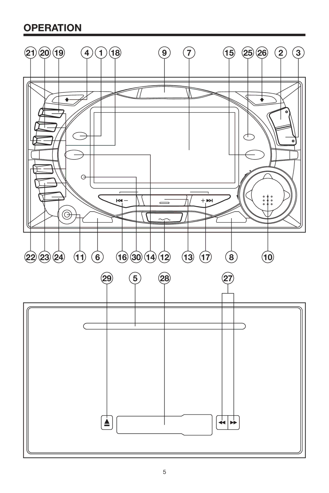 PYLE Audio PLCDCS300 owner manual Operation 