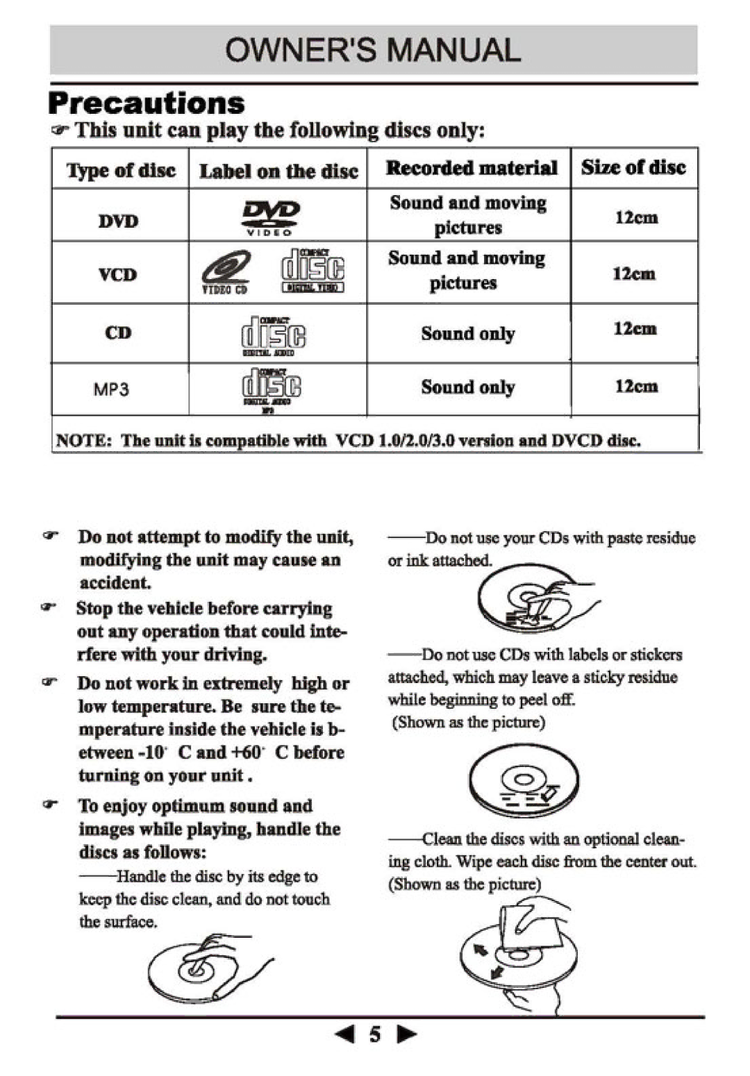 PYLE Audio PLD-131F manual 