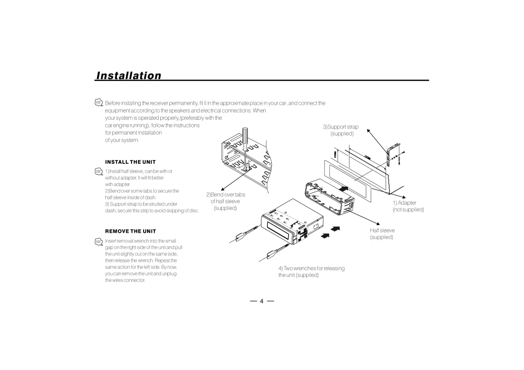 PYLE Audio PLD128 manual 