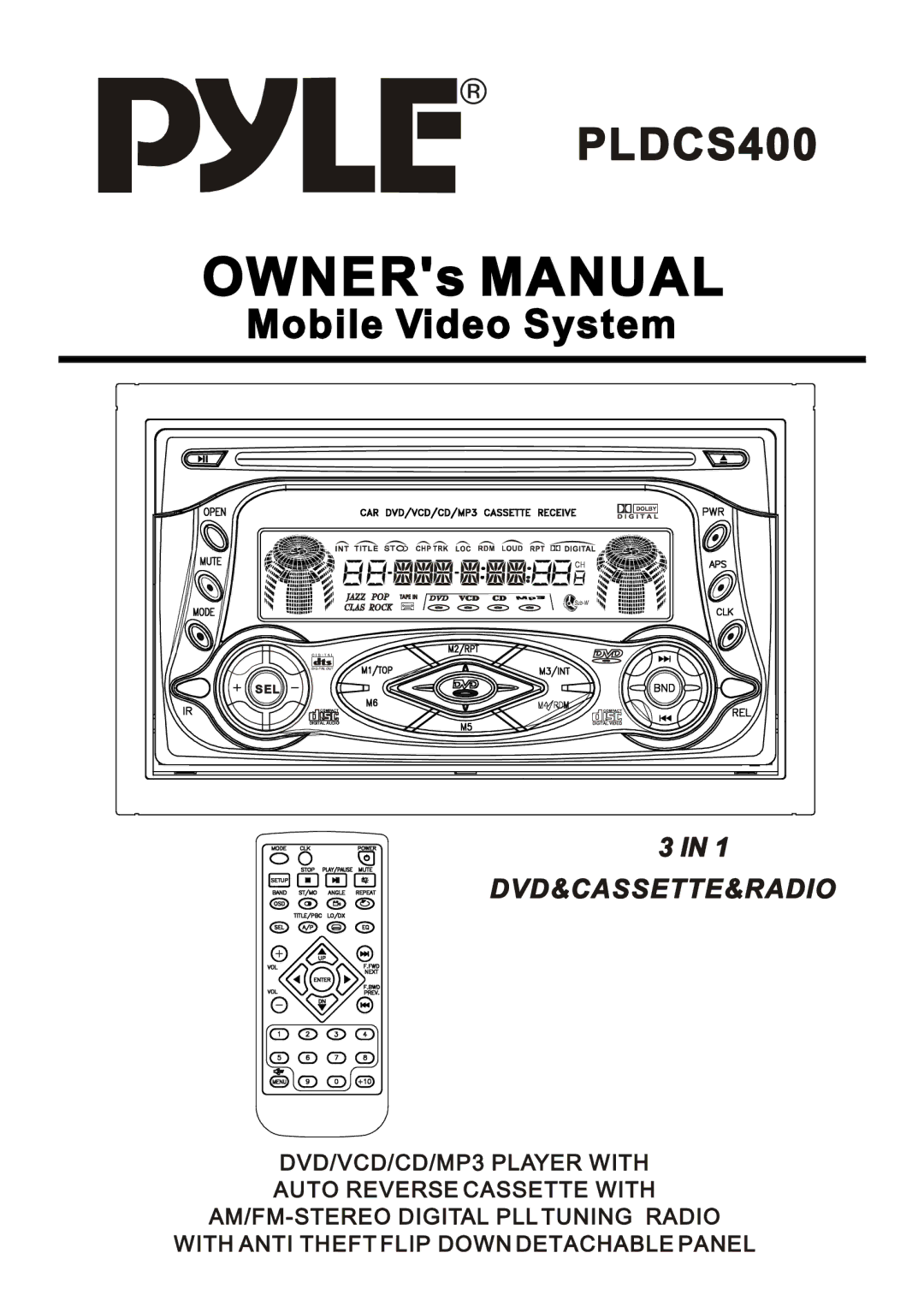 PYLE Audio PLDCS400 manual ×Ò ï, ÜÊÜúÝßÍÍÛÌÌÛúÎßÜ×Ñ 