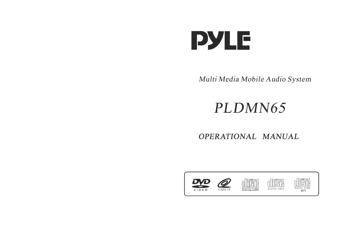 PYLE Audio PLDMN65 manual 