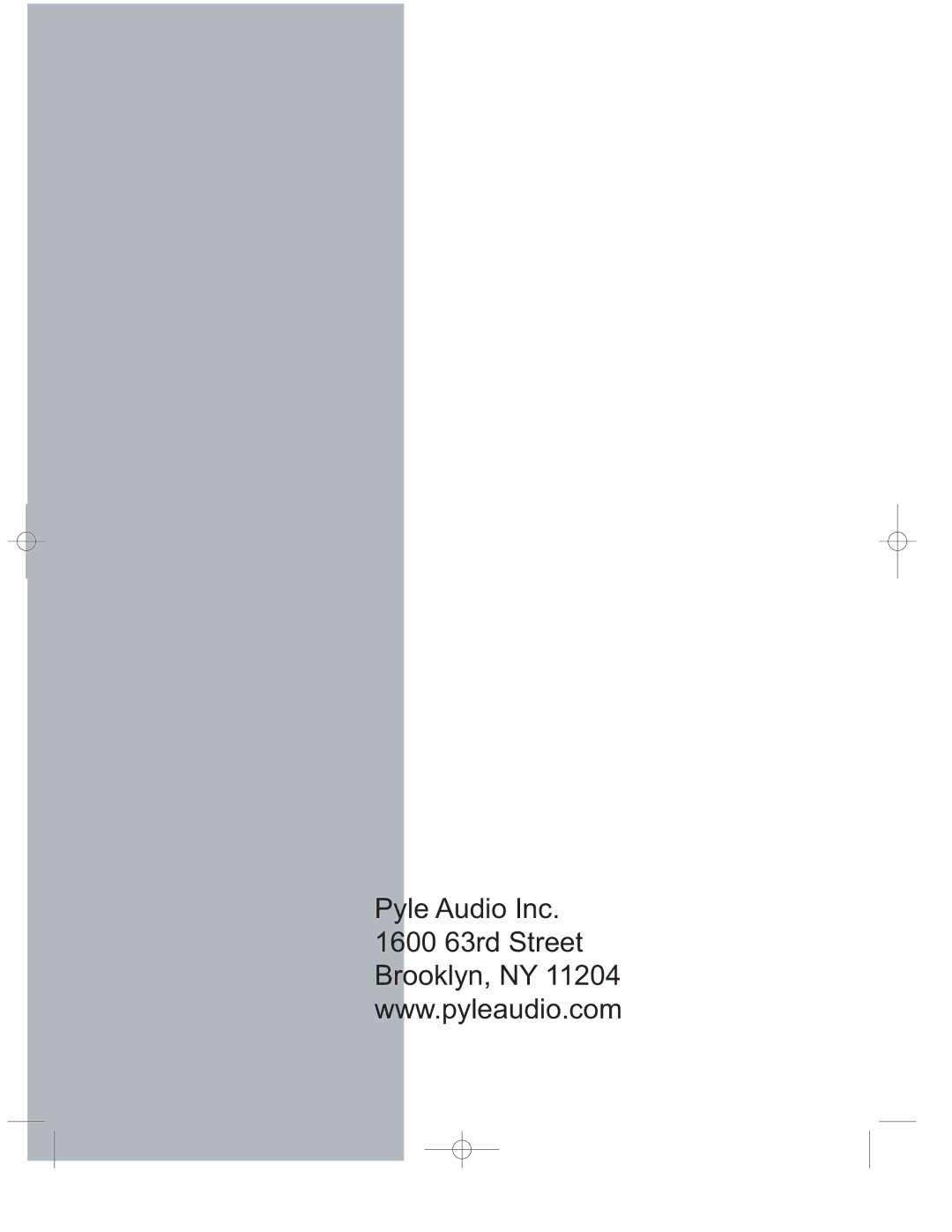 PYLE Audio PLDVCR500, PLDVCR600 user manual Pyle Audio Inc 