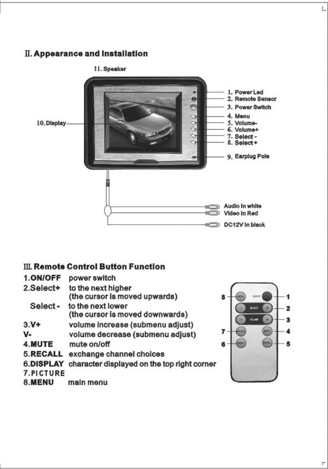 PYLE Audio PLHR4M manual 