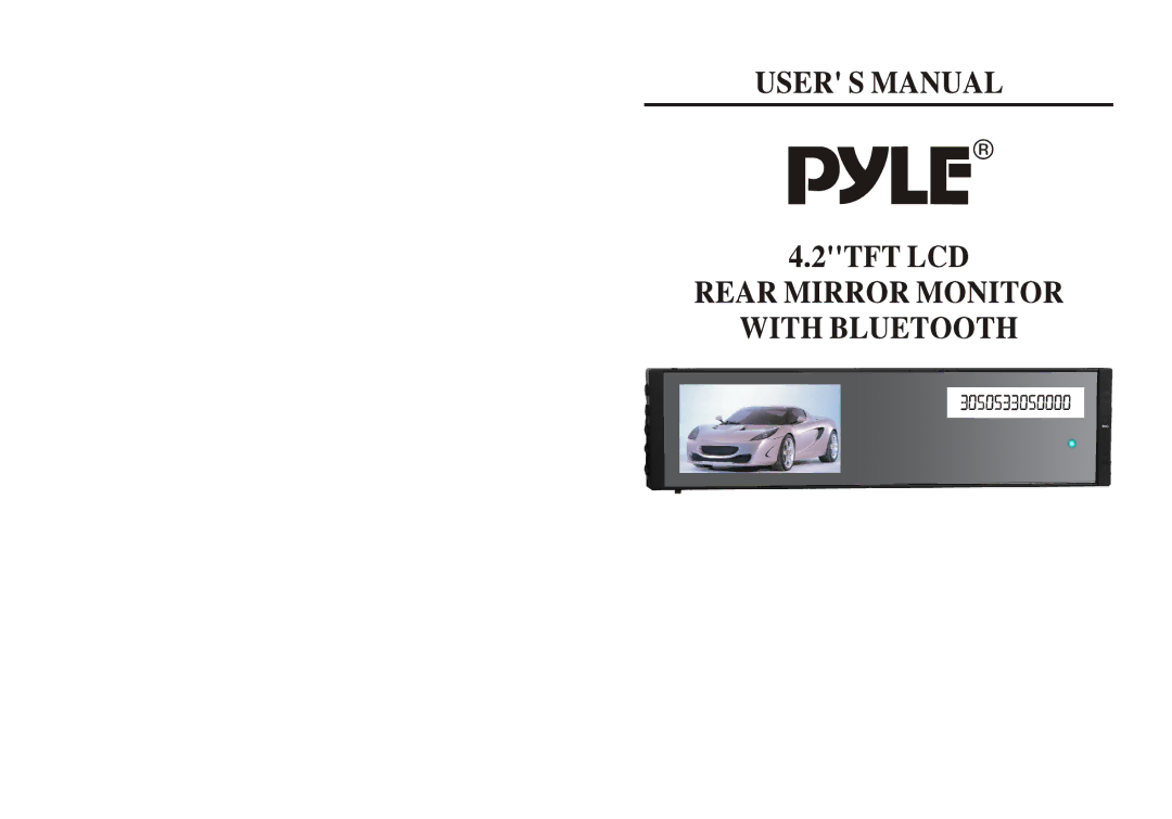 PYLE Audio PLM4135BT manual 