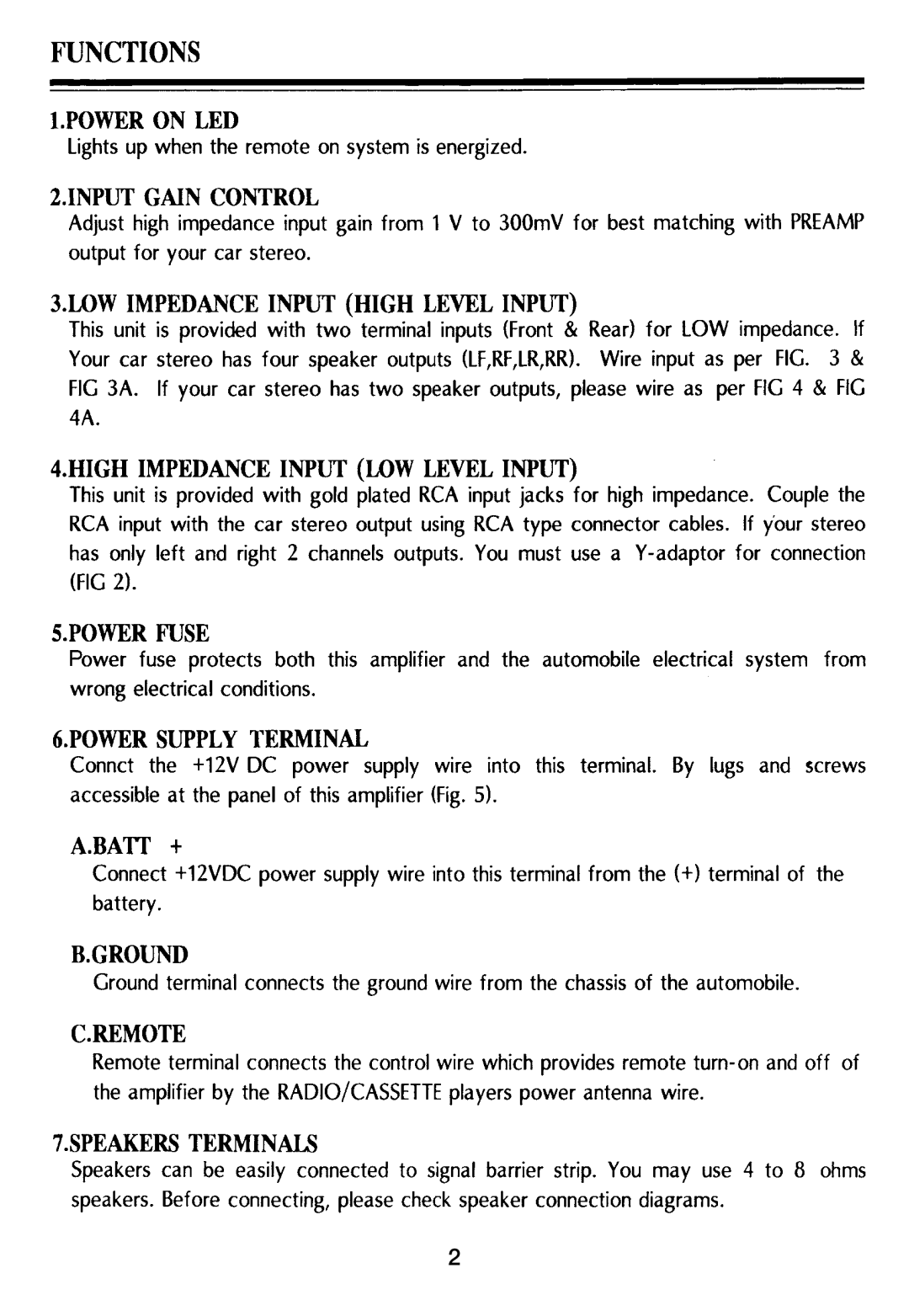 PYLE Audio PLMRA400 manual 