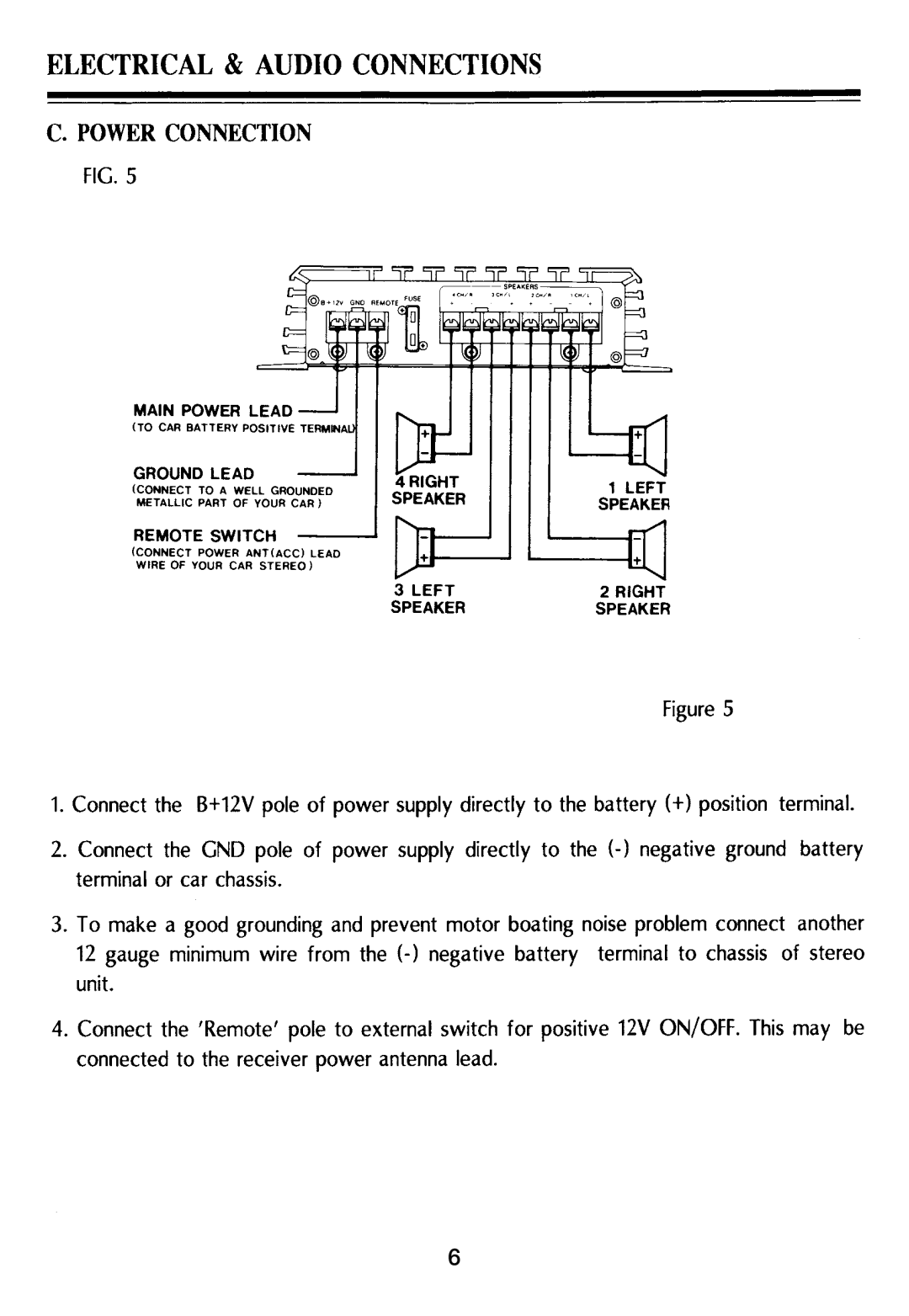 PYLE Audio PLMRA400 manual 