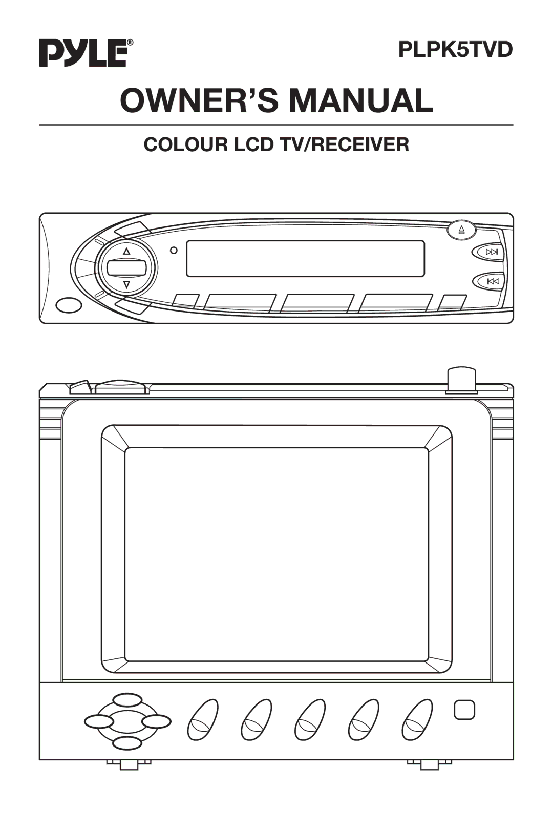 PYLE Audio PLPK5TVD owner manual 