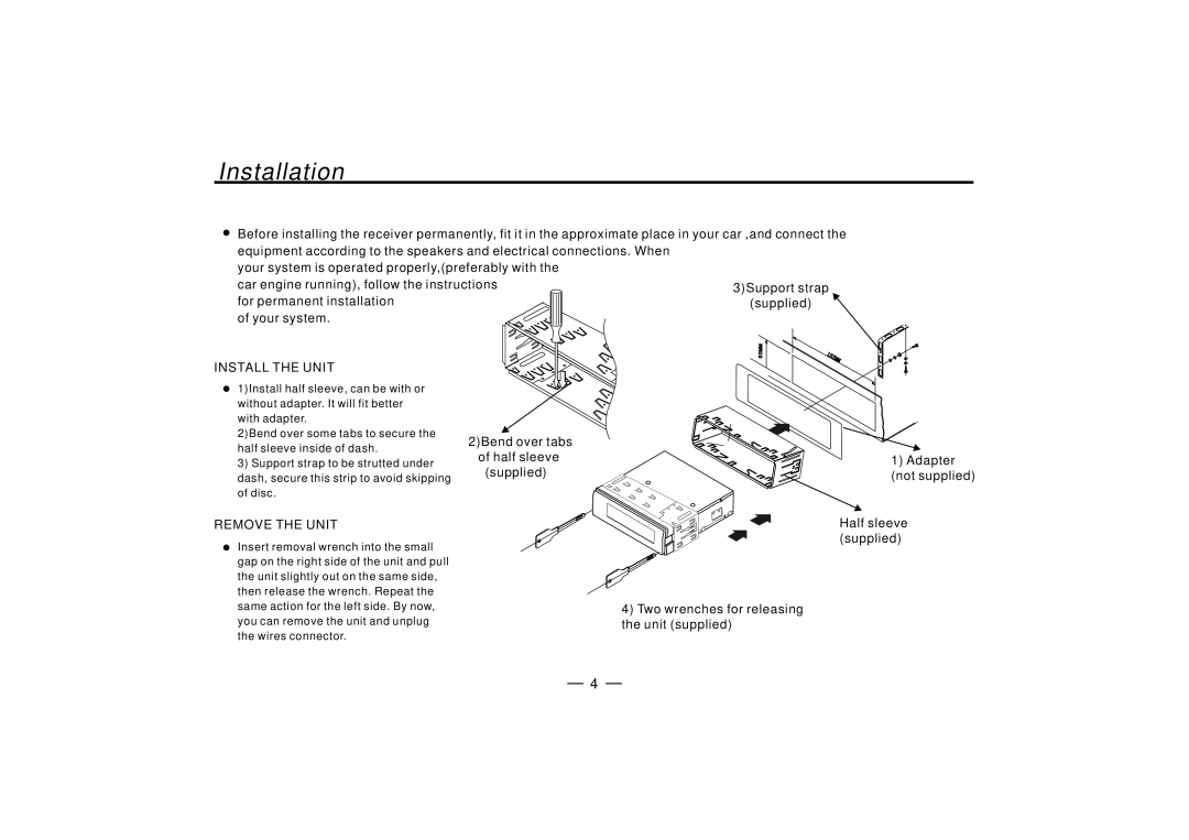 PYLE Audio PLTDN71 manual 