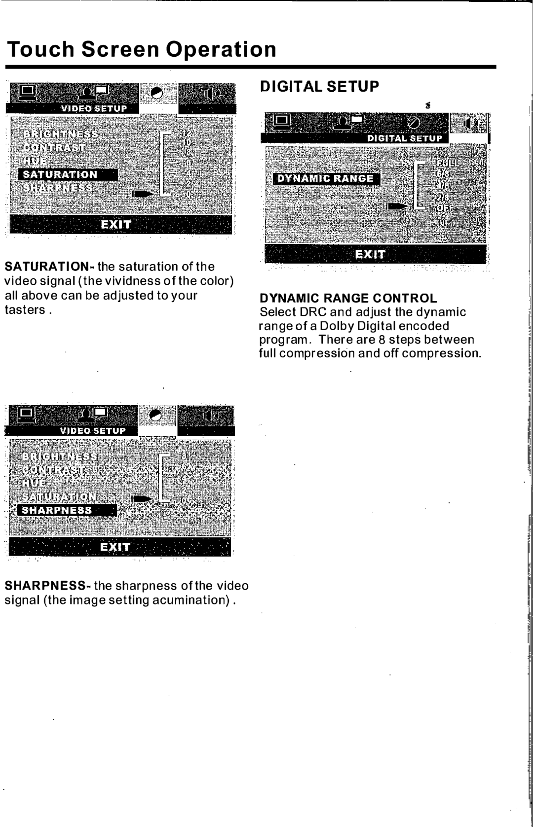 PYLE Audio PLTS73FX owner manual Digital Setup 