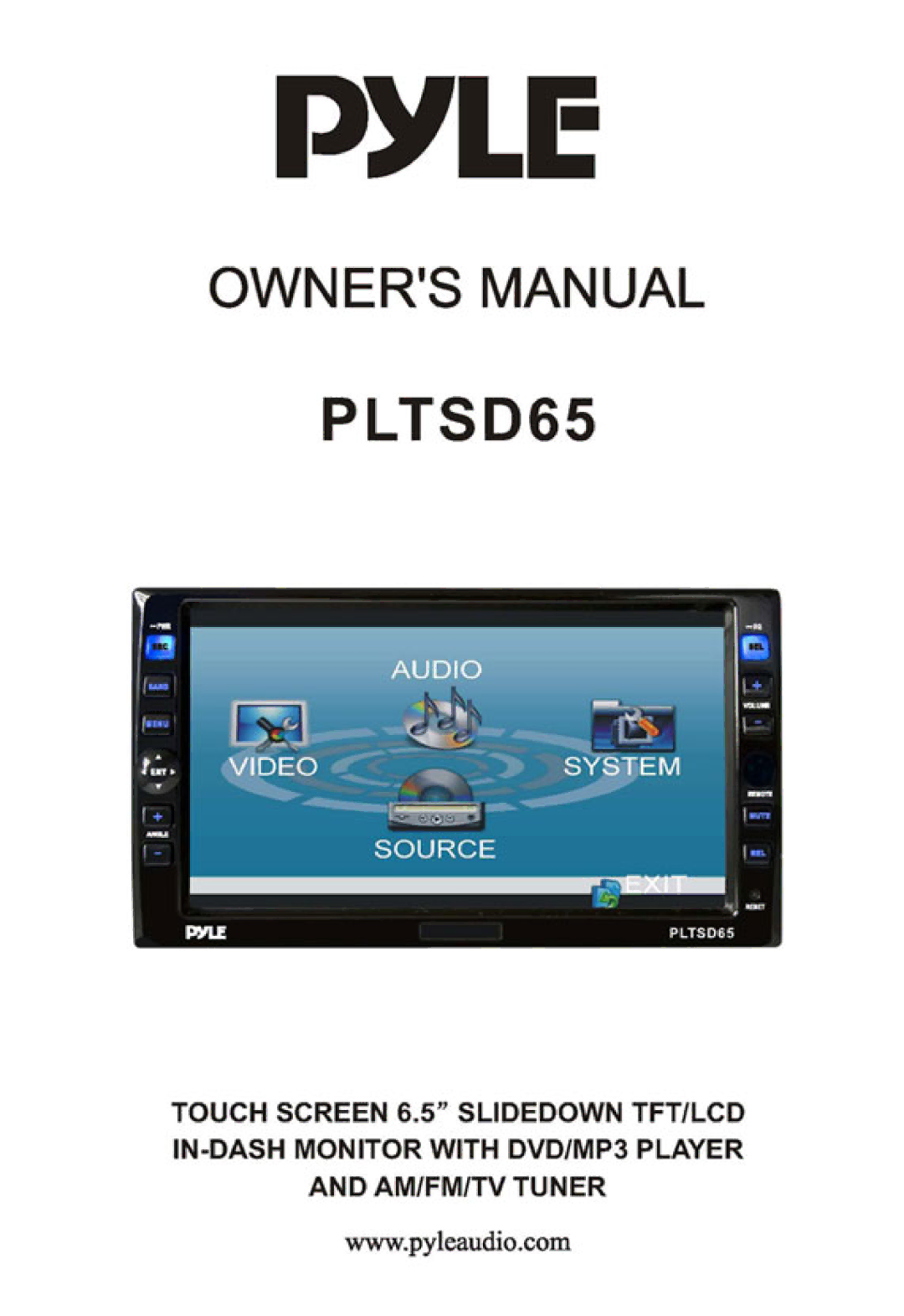 PYLE Audio PLTSD65 manual 