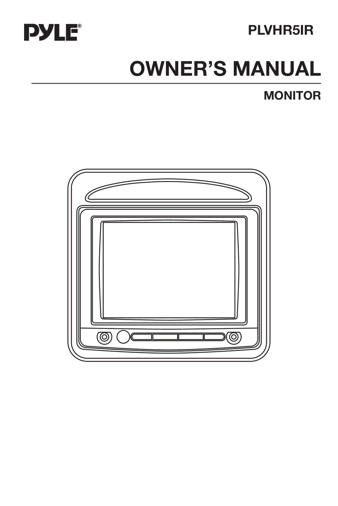 PYLE Audio PLVHR5IR owner manual 