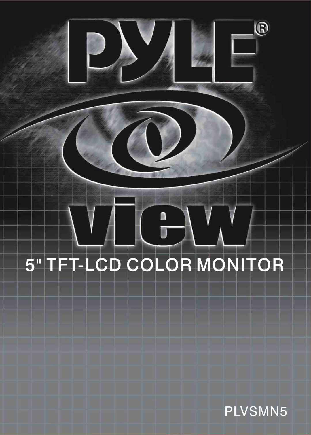 PYLE Audio PLVSMN5 manual TFT-LCD Color Monitor 