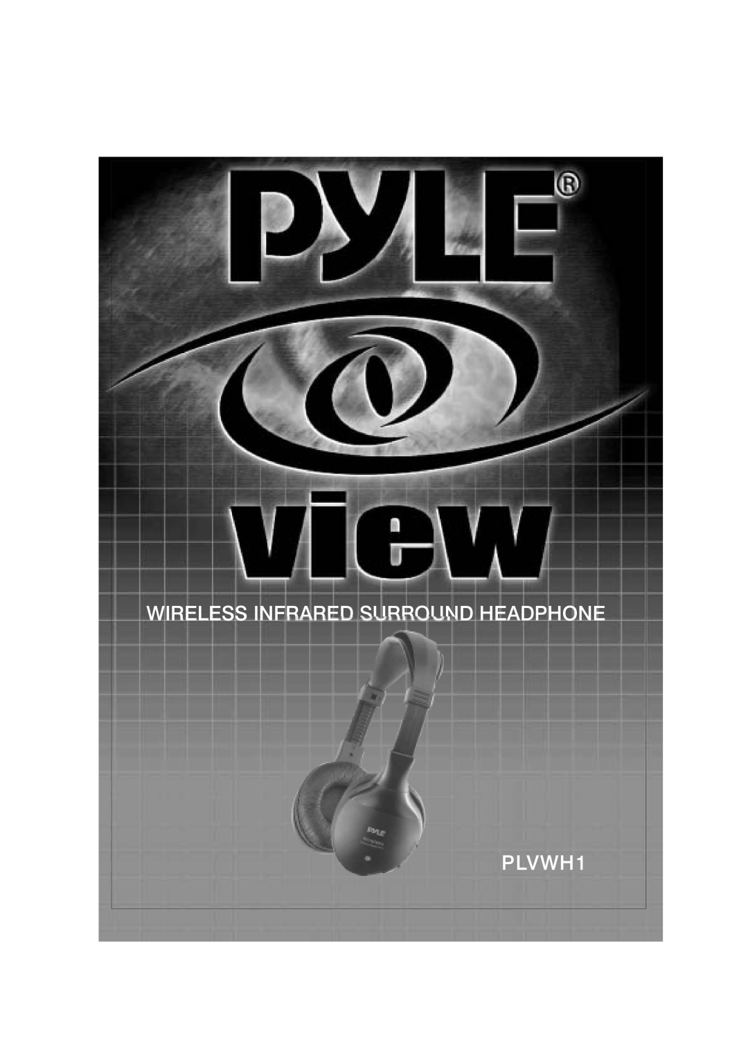 PYLE Audio PLVWH1 manual Wireless Infrared Surround Headphone 