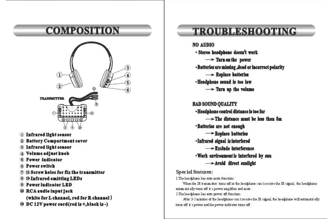 PYLE Audio PLVWH6 manual 