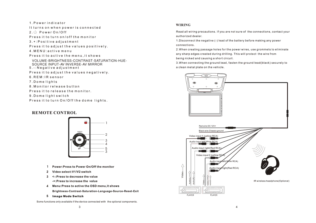 PYLE Audio PLVWR1442 manual 