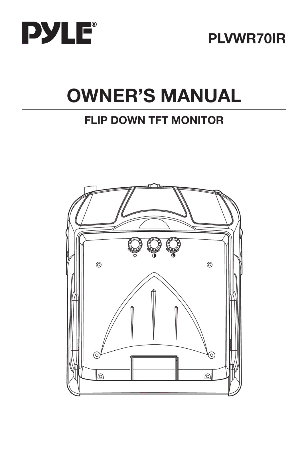 PYLE Audio PLVWR70IR owner manual 