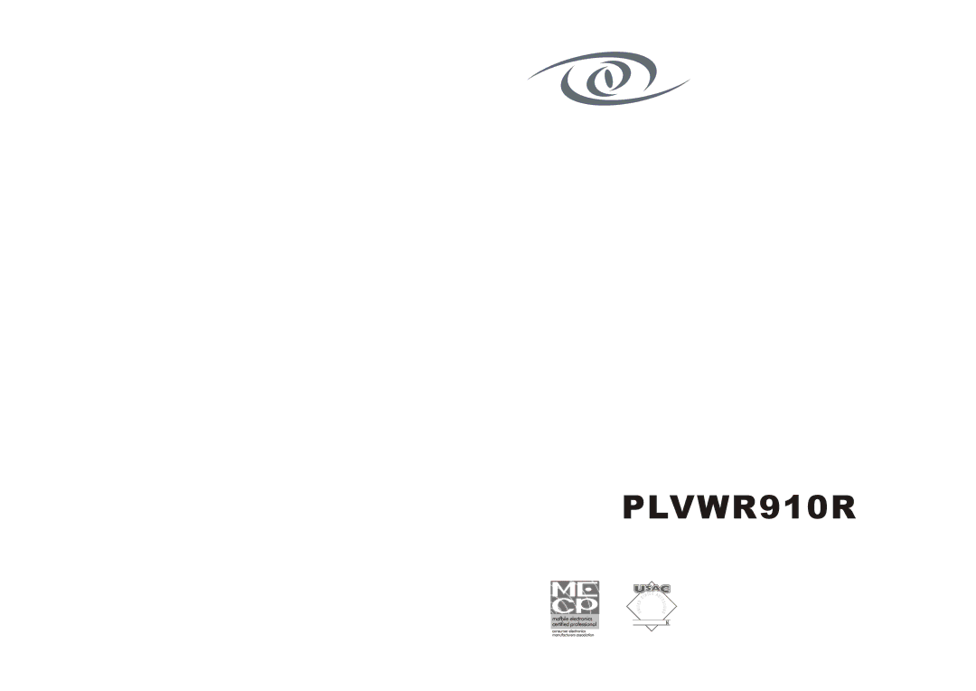 PYLE Audio PLVWR910R manual 