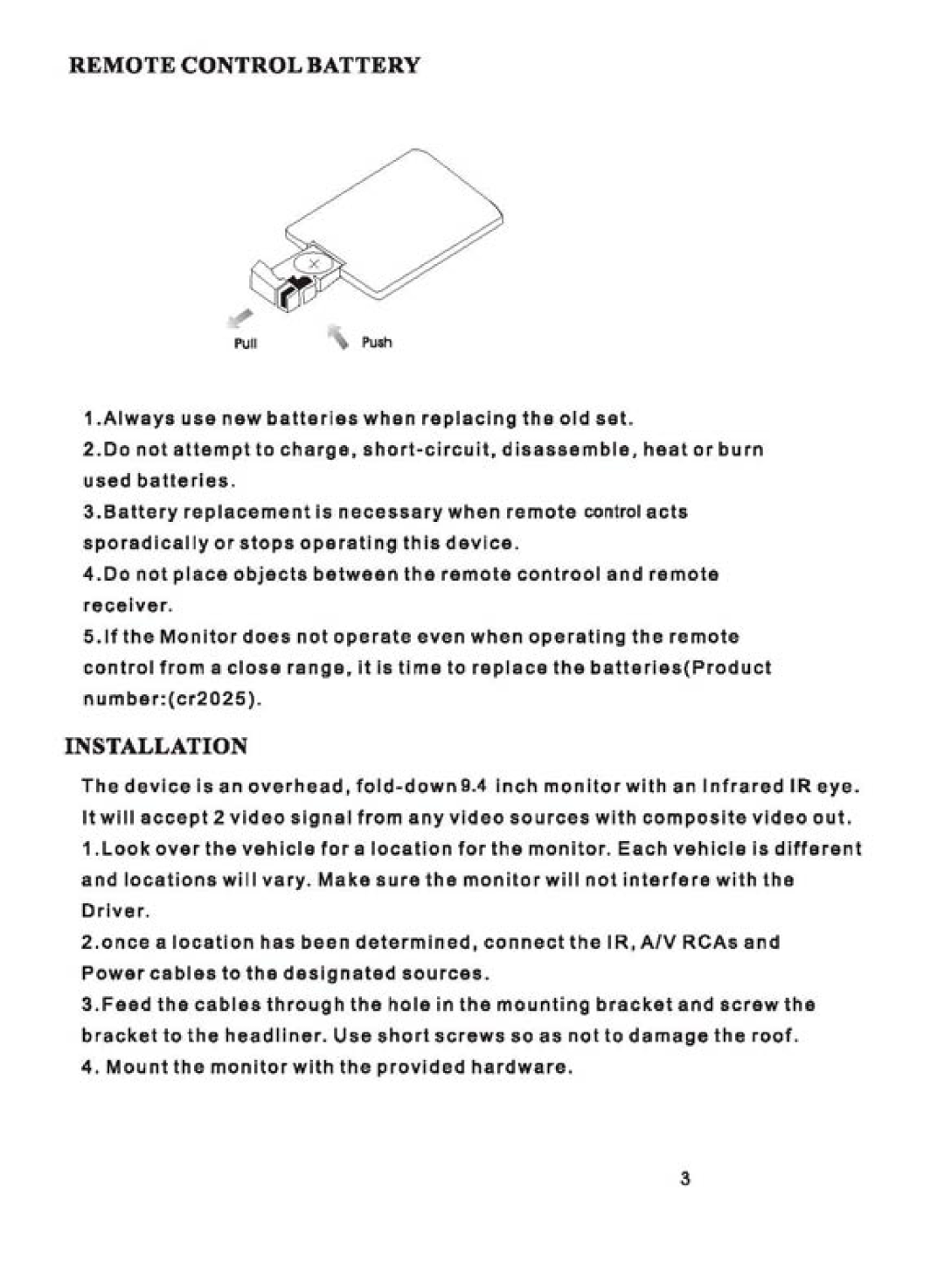 PYLE Audio PLVWR940R manual 