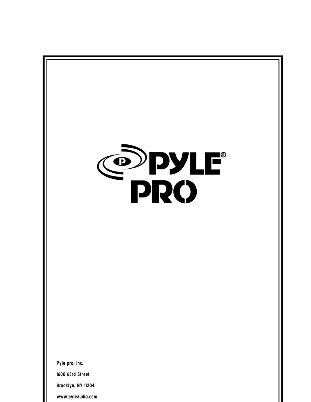 PYLE Audio PMX1209 instruction manual 