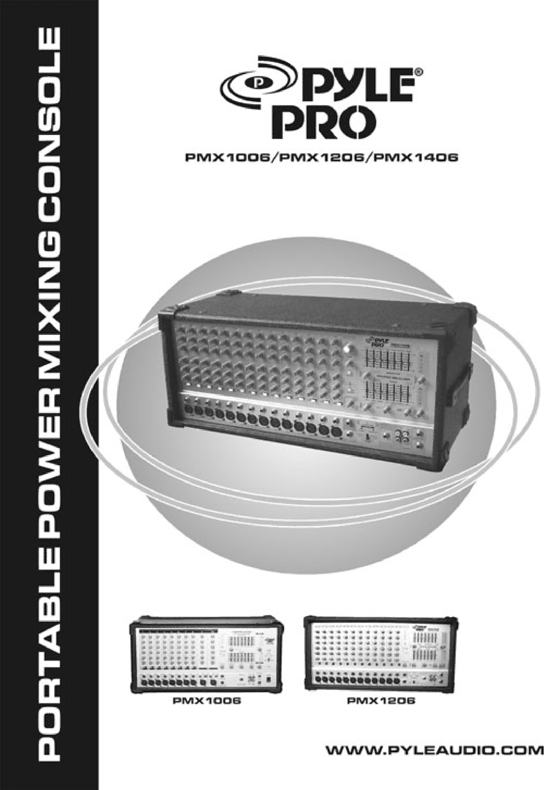 PYLE Audio PMX1006, PMX1406, PMX1206 manual 