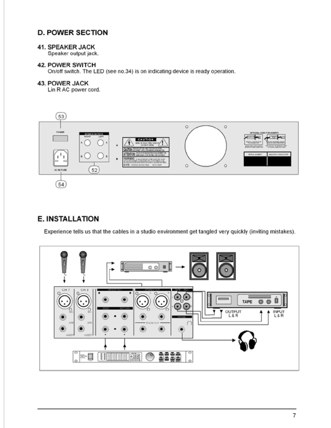 PYLE Audio PMXL16, PMXL8 owner manual 