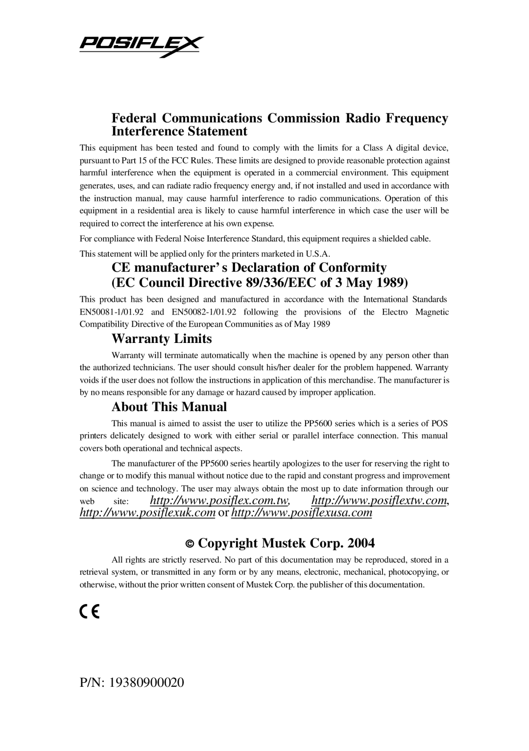 PYLE Audio PP5600 user manual Warranty Limits 