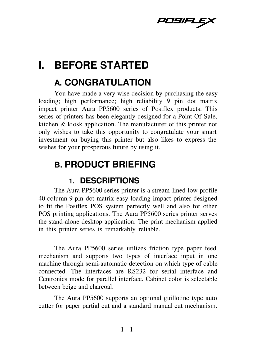 PYLE Audio PP5600 user manual Congratulation, Product Briefing 