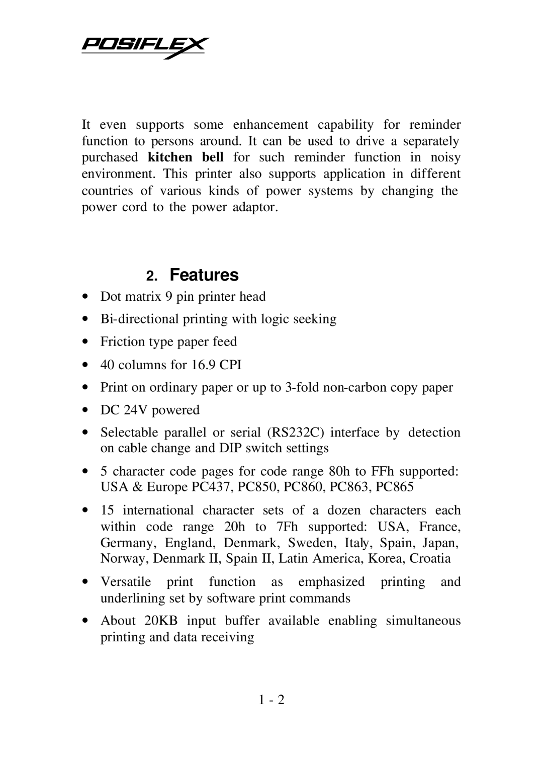 PYLE Audio PP5600 user manual Features 