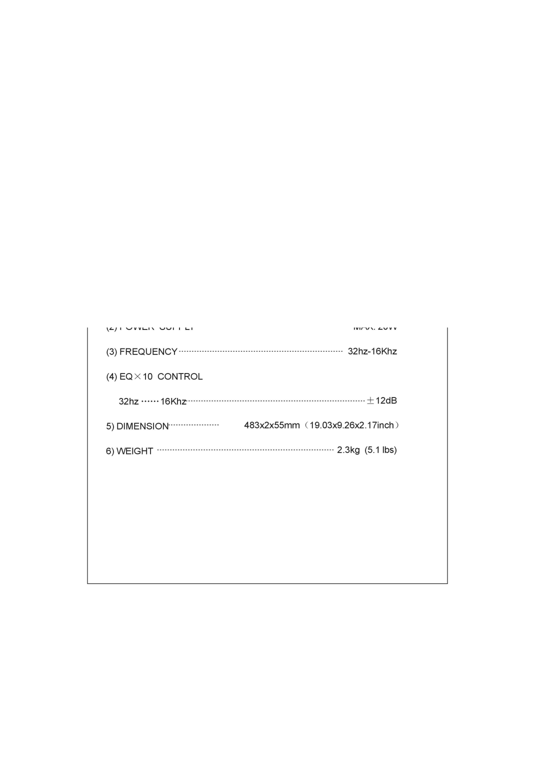 PYLE Audio PPEQ150 manual 