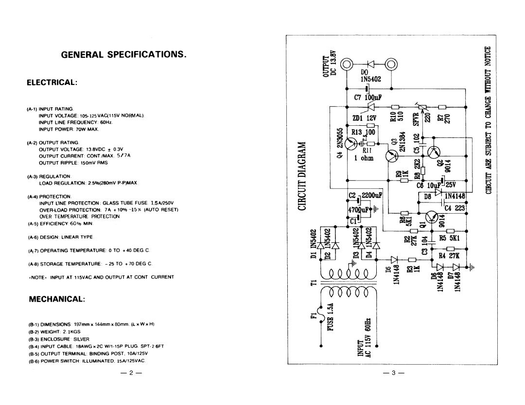 PYLE Audio PSL92X instruction manual 