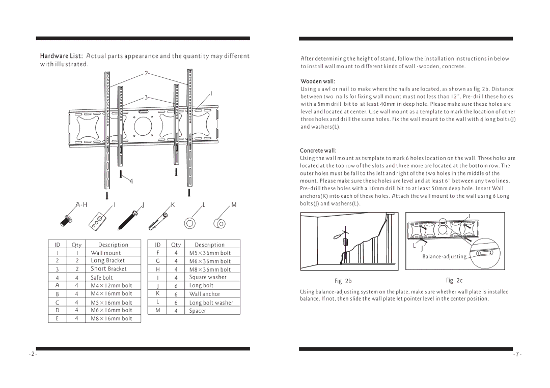 PYLE Audio PSW116MF1 manual Wooden wall 