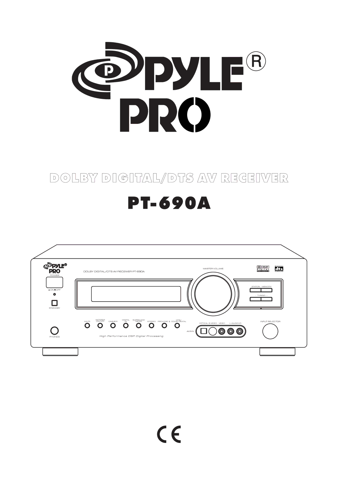 PYLE Audio PT-690A manual 