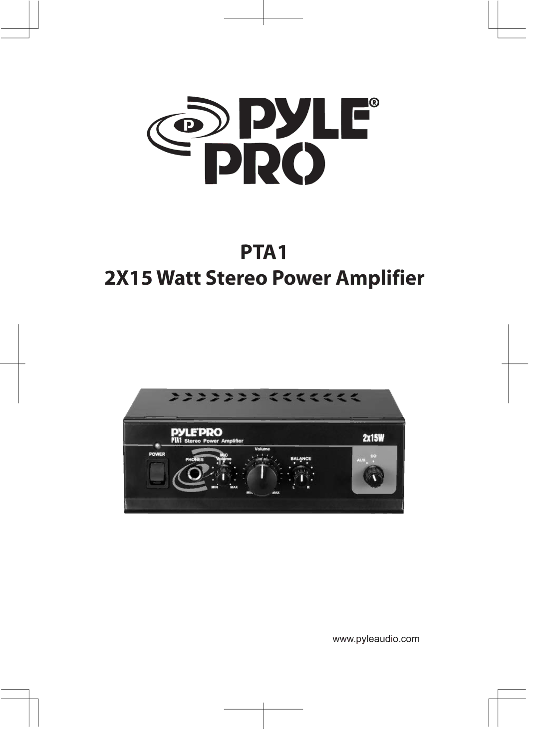 PYLE Audio PTA1 manual 