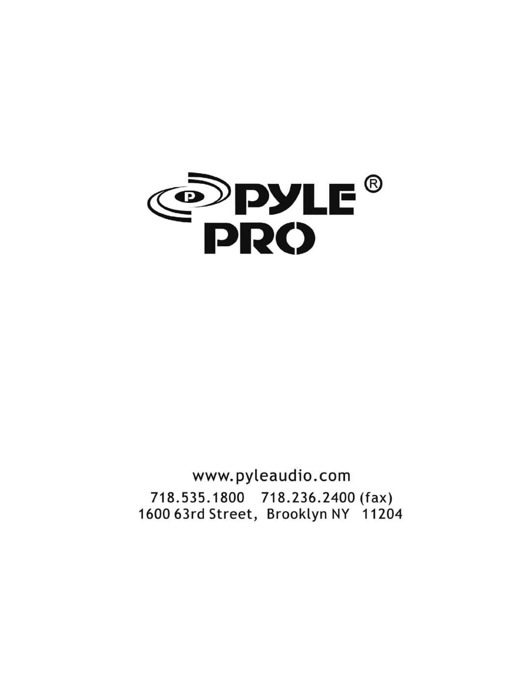 PYLE Audio PTVT790A owner manual 