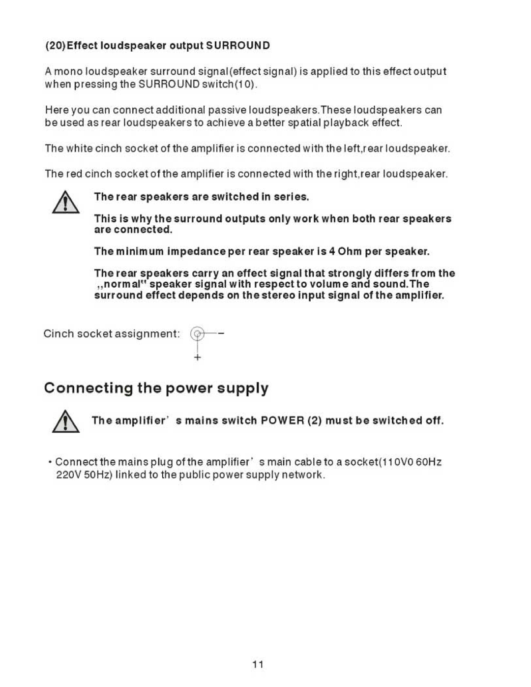 PYLE Audio PVA3U manual 