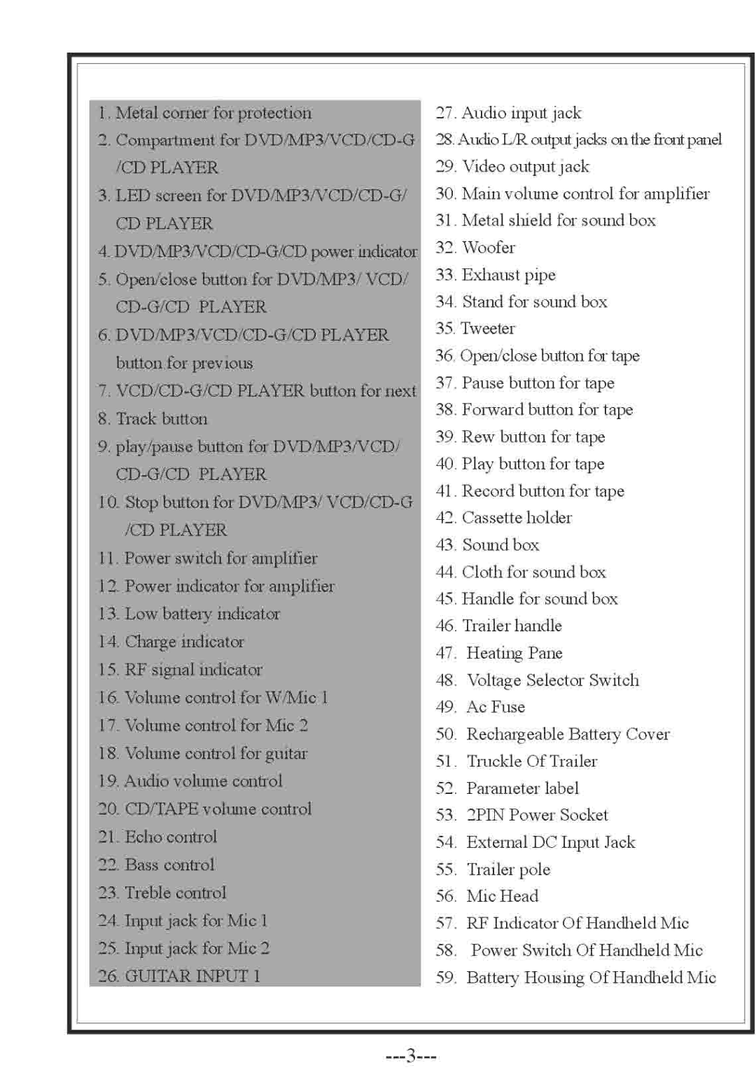 PYLE Audio PWMA-830 manual 