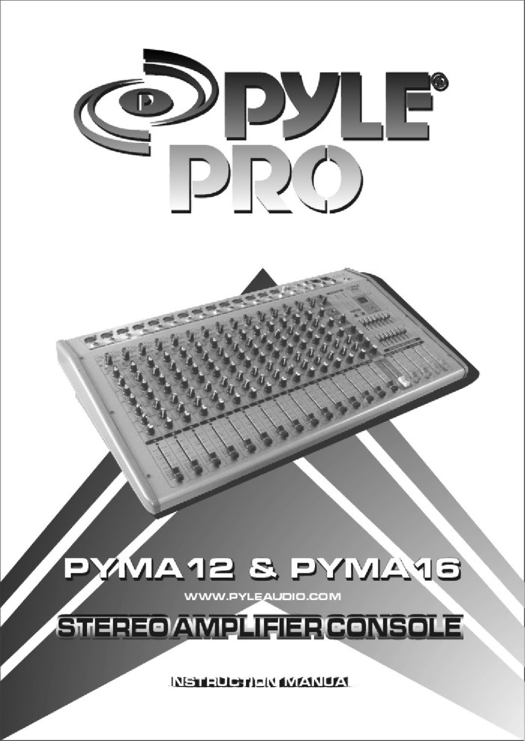 PYLE Audio PYMA12, PYMA16 manual 