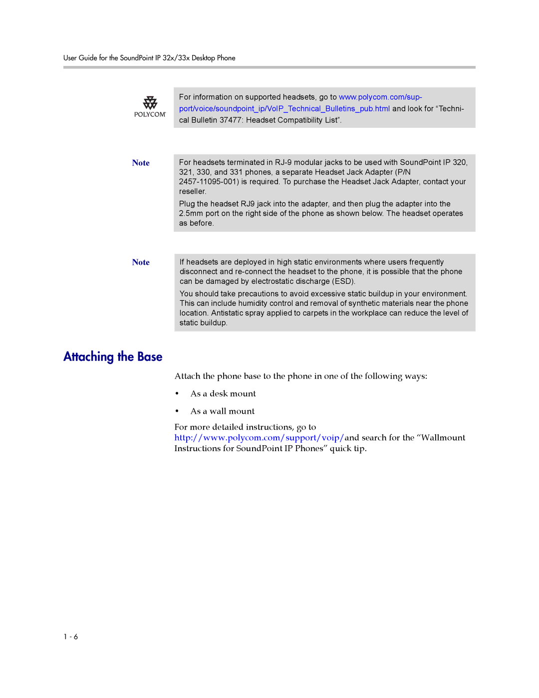 PYLE Audio SIP 3.2.1 manual Attaching the Base 