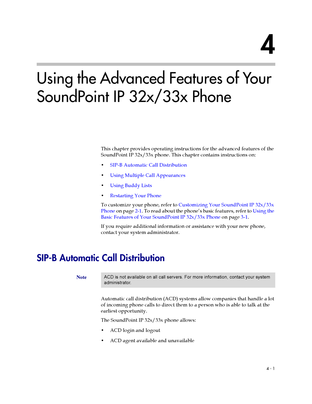 PYLE Audio SIP 3.2.1 manual SIP-B Automatic Call Distribution 