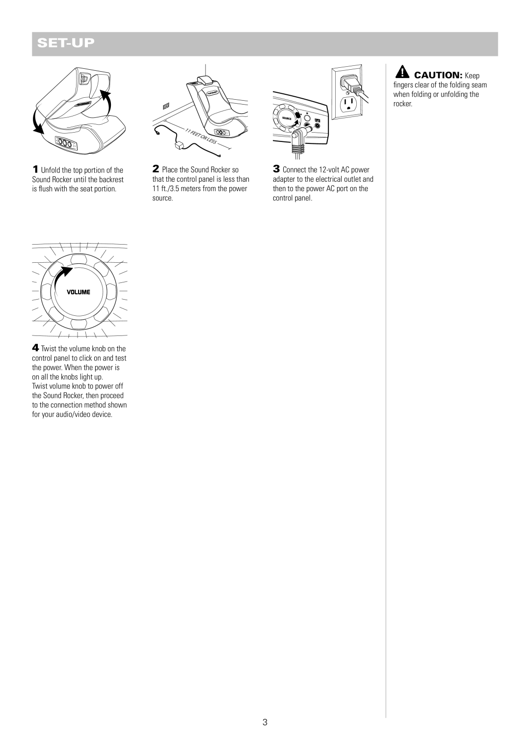 Pyramat PM440 manual Set-Up 